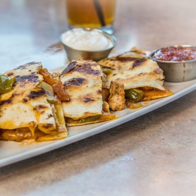 Spicy Chicken Quesadilla.