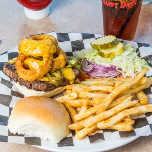 Nacho Burger.